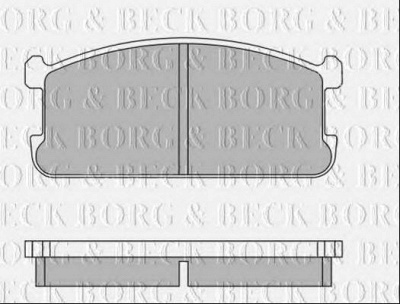 BORG & BECK bbd5335 -  Тормозной диск